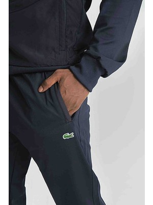 Lacoste Basıc Siyah Slim Fit DAR KALIP Erkek Eşofman Takımı