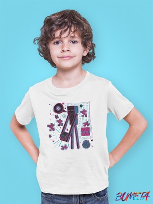Bumeta Minecraft Enderman Karakter Oyun Game Çocuk Tişört T-Shirt