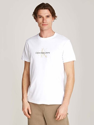 Calvin Klein Dıstressed Monologo Tee