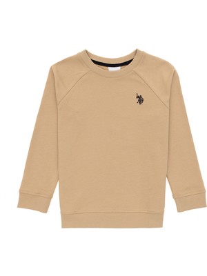 U.S. Polo Assn.  Erkek Çocuk Kum Sweatshirt 50293633-VR085