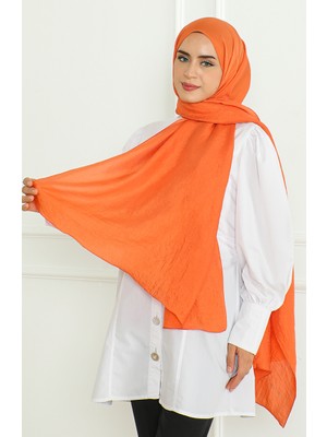 Karaca Şal 81058-01 Oranj