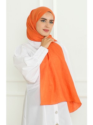 Karaca Şal 81058-01 Oranj