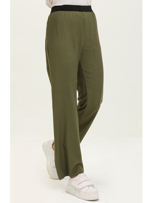 Sefa Merve Viskon Yürüyüş Pantolonu 6434-08 Haki