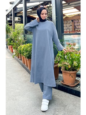 Sefa Merve Iki Iplik Eşofman Takım 3040-05 Mavi