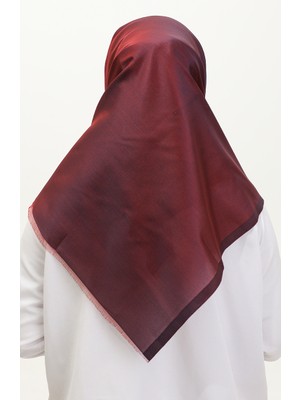 Düz Eşarp 1266-60 Koyu Bordo