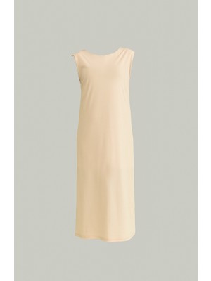 Elbise Astar 1950-03 Krem