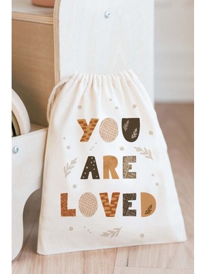 Tekno Trust Soft Tarz Oyuncak Çamaşır Saklama Torbası Isimli Çok Amaçlı Çanta 20X30CM Ebat