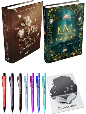 Lal Umutlar 1 Ciltli ve Şimdi Işıkları Söndürmeli Ciltli Sümeyye Koç 2'li Set + Hediyeli