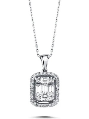 Safir Kuyumculuk Luxury Collection 1,07CT Pırlanta Baget Set