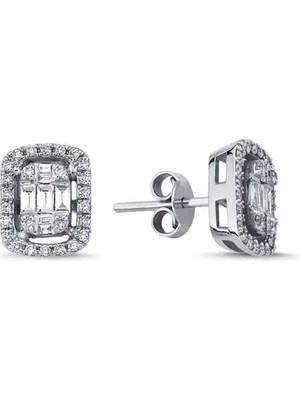 Safir Kuyumculuk Luxury Collection 1,07CT Pırlanta Baget Set