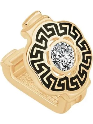 Ema Jewellery Altın Mineli Greek 9mm Bileklik Charm