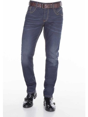 Cipo & Baxx CD381 Klasik Kesim Ekstra Konforlu Jean Pantolon