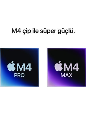 Apple MacBook Pro M4 Pro 48GB 512GB SSD macOS 16" Taşınabilir Bilgisayar Gümüş MX2U3TU/A