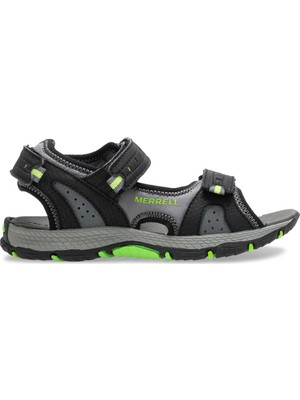 Merrell Panther Sandal 20 Erkek Çocuk Siyah Sandalet
