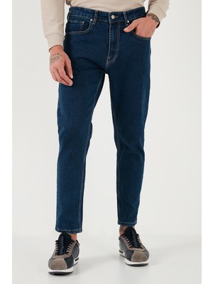 Buratti Streç Pamuklu Slim Fit Normal Bel Boru Paça Jeans Erkek Kot Pantolon 5900S34MILANO