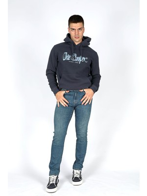Lee Cooper Jagger Normal Bel Dar Kesim Düz Paça Mavi Erkek Jean Pantolon