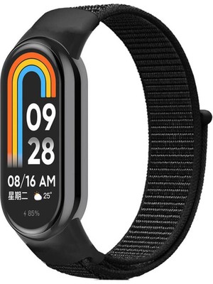 Alstrap Xiaomi Mi Band 8/mi Band 9 / Band 10 Uyumlu Kumaş Hasır Kordon