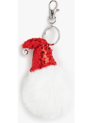 Koton Yılbaşı Temalı Suni Kürk Detaylı Anahtarlık