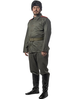 Köylü Kostüm Çanakkale Savaşı Komutan Kostümü Kuvayi Milliye Kıyafeti