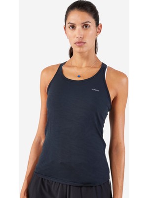 Kiprun Kadın Sporcu Atleti - Koşu - Siyah/Koyu Gri - KIPRUN Run 500 Confort