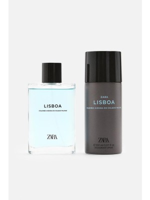 Zara Lısboa Edt 90 ml (3.04 Fl Oz) + Deodoran Sprey Edc 150 ml (5.07 Fl Oz)