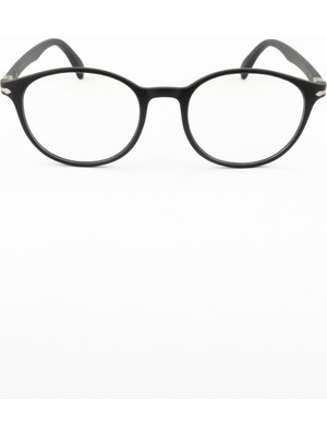 Lunox Oval Mat Siyah Mavi Işık Korumalı Bilgisayar Ekran Gözlüğü