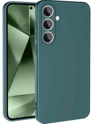 Rona Store Galaxy S24 Fe Kılıf Mara Lansman Kapak-Koyu Yeşil