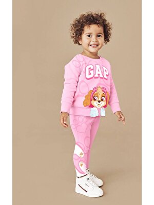 Lolipop Kids Store Paw Patrol 3 Boyutlu Pati Detaylı Sweatshirt ve Tayt Takımı