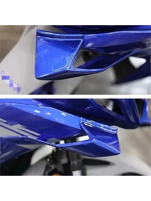 Saranostra Yamaha R25 Yan Kanatwinglet V3 Spoıler Kanat Mavi