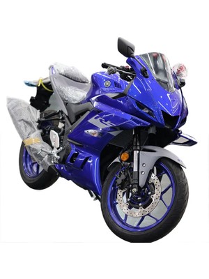 Saranostra Yamaha R25 Yan Kanatwinglet V3 Spoıler Kanat Mavi