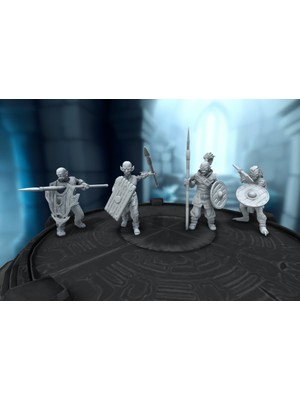 Internos Design Heroscape: Ork Mızrakları Oyuncak Figürü