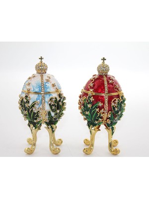 Sobepy Swaroski Taşlı Tekli Yumurta ALK1946