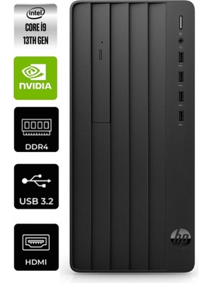 Hp Pro Tower 290 G9 Intel Core I9-13900K 64GB 4tb SSD Quadro T400 4gb Windows 11 Pro 8T2W9ES-350