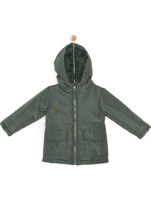 HelloBaby HelloBaby Kapüşonlu Mont Erkek Bebek