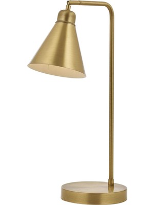 ML-62077-01 Eskitme Kaplama Masa Lambası E27 Metal 32X16CM