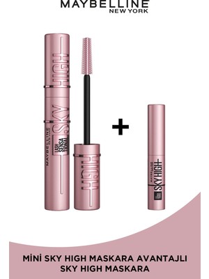 Maybelline New York Lash Sensational Sky High Maskara + Sky High Mini Maskara