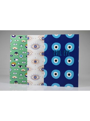 Melnio Kırtasiye Set Back To School Nazar 3'lü Set