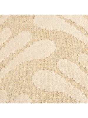 Evidea Soft Leaf Shaggy Halı - Bej - 120X180 cm