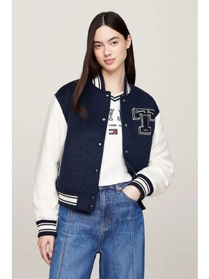 Tommy Hilfiger Kadın Letterman Ceket