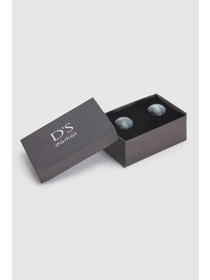 Ds Damat Obsidyen Siyah Kol Düğmesi