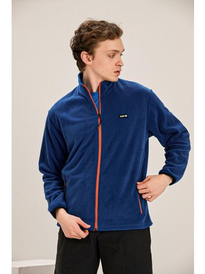 Alexandergardı Dık Yaka Cepli Fermuarlı Polar (E21-811 01)