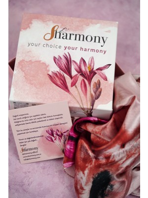 Sharmony Soft Pembe Pamuk Şal