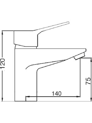 Penta P751 Libra Lavabo Bataryası