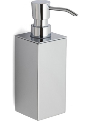 Duvara Monte Sıvı Sabunluk Krom Renk 190X60X104 Mm