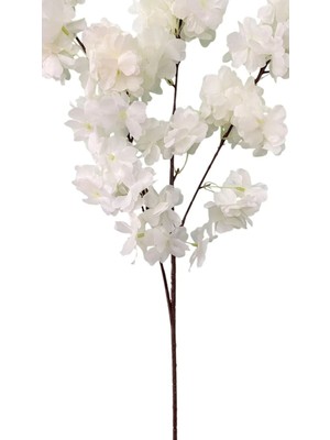 Dekoratif 120 Yapraklı Yapay Çiçek Bahar Dalı Japon Kiraz Çiçeği 90 cm