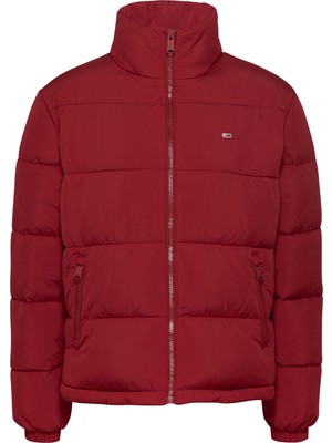 Tommy Jeans Kırmızı Kadin Şişme Mont Tjw Essentıal Puffer Ext