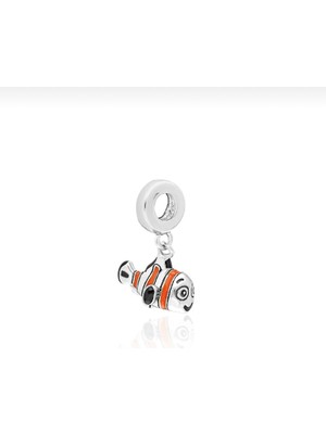 Zeyyn Sılver 925 Ayar Gümüş Disney Kayıp Balık Nemo Charm