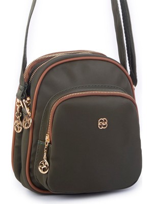 Nas Bag Kadın Çapraz Çanta Yeşil Taba Buzzy