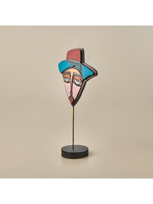 Evidea Deco Gentle Picasso Biblo - Renkli - 30 cm