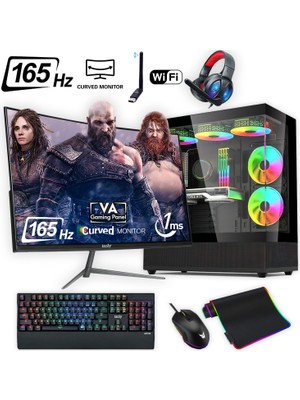 İzoly Ventus 511 x Ryzen 7 5700X 16GB 1tb M.2 Nvme Rtx 3060 8gb 24" 165 Hz Oyuncu Masaüstü Bilgisayarı